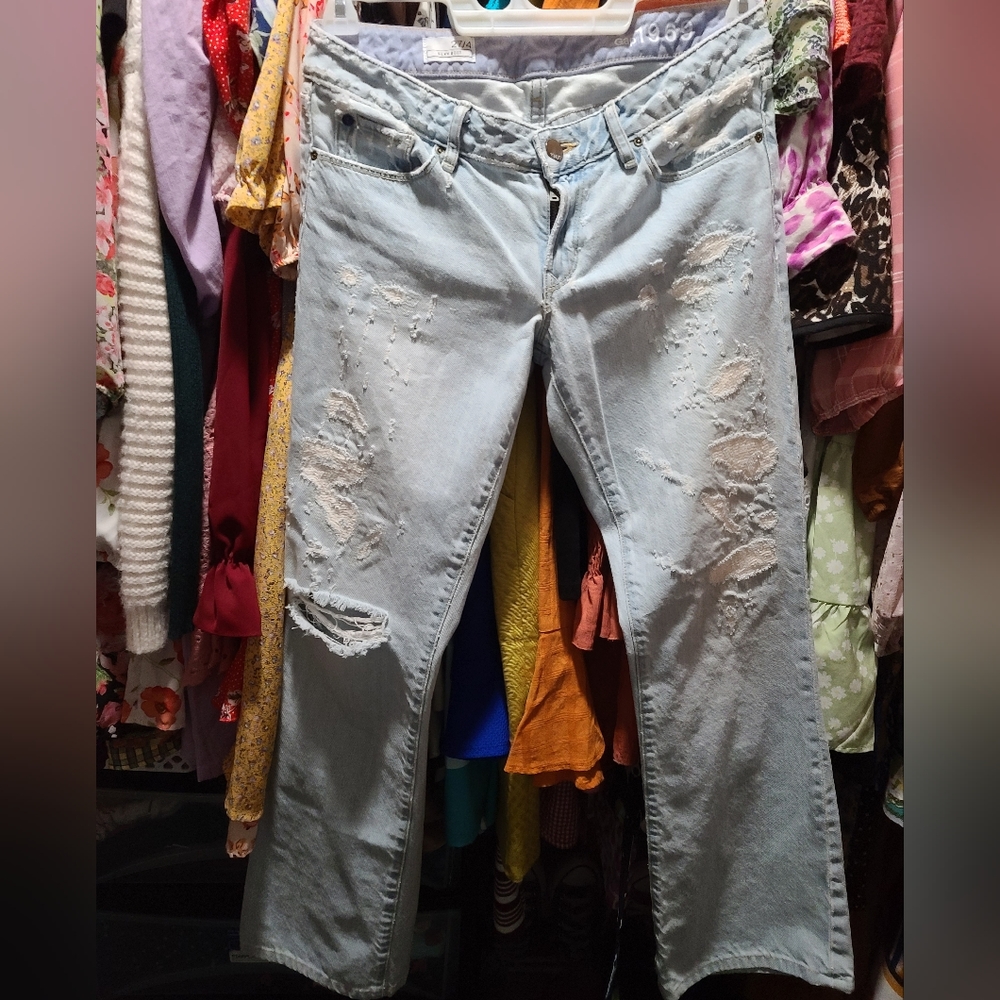 Distressed Gap Jeans